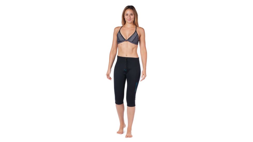 Level Six Womens Convection Neoprene Capri 0.5 mm, Black, Medium, GWB-CA05-B-M