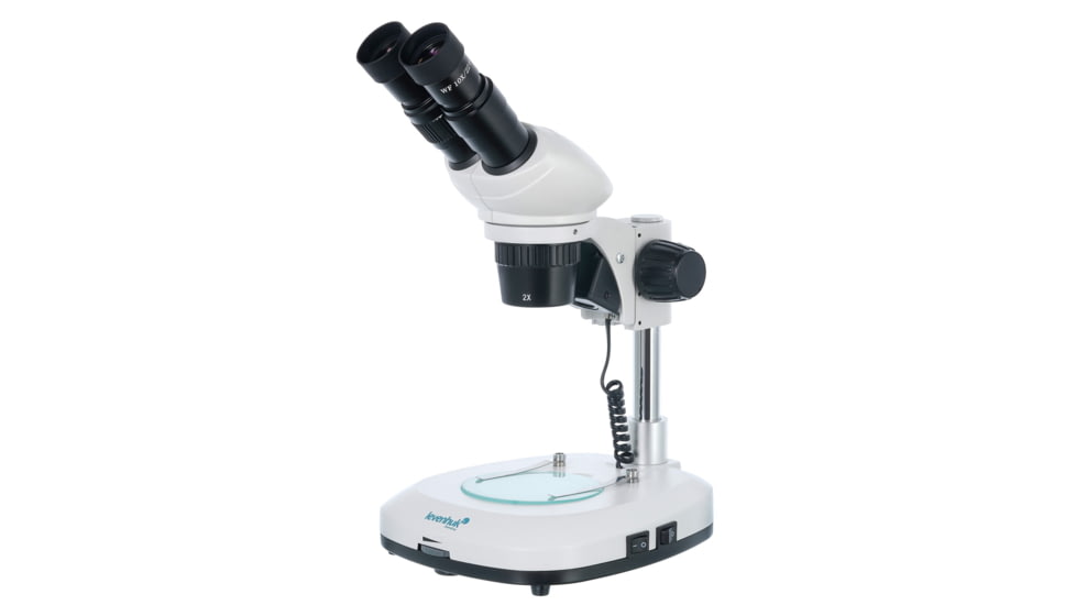 Levenhuk 20-40x 4ST Binocular Microscope, White, Middle, 76055