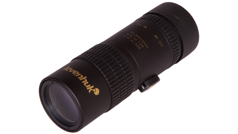 USED Levenhuk Atom 10-30x30 Monocular, Black, Small, 74096, EDEMO1