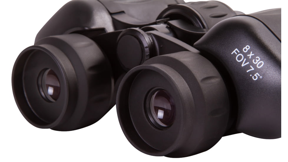 Levenhuk Atom 8x30 Binoculars, Black, Small, 74154