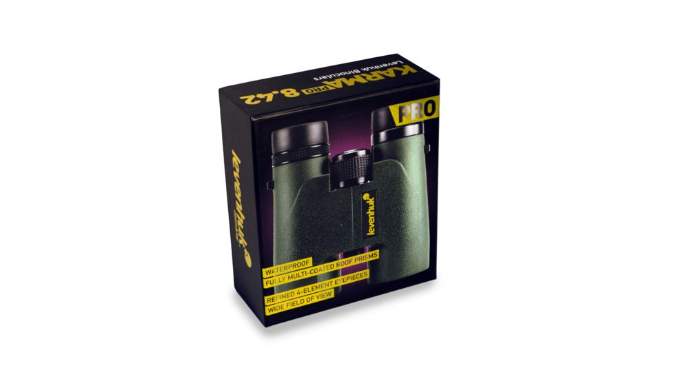 Levenhuk Karma PRO 8x42 Binoculars, Green 67704