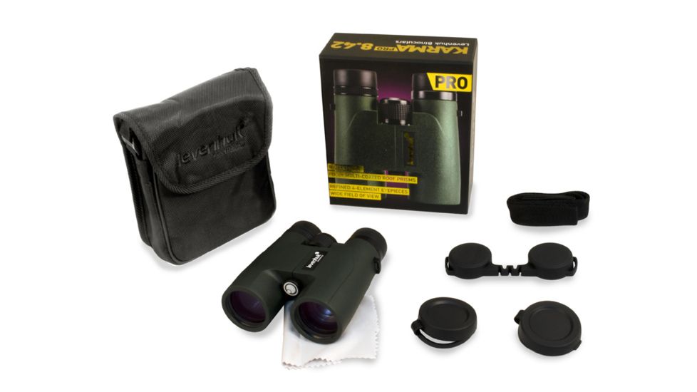 Levenhuk Karma PRO 8x42 Binoculars, Green 67704