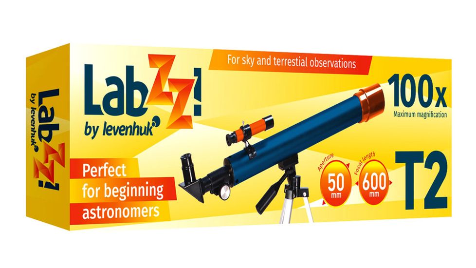 Levenhuk LabZZ T2 Telescope, Blue, Medium 69737
