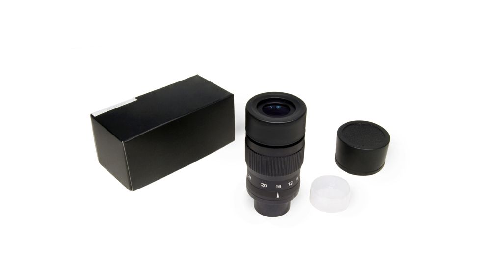 Levenhuk Ra 1.25 in. Zoom Eyepiece, Black, Small 45121