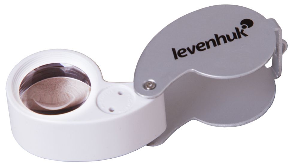 Levenhuk Zeno Gem M5 Magnifier, Silver/White, Small 70436