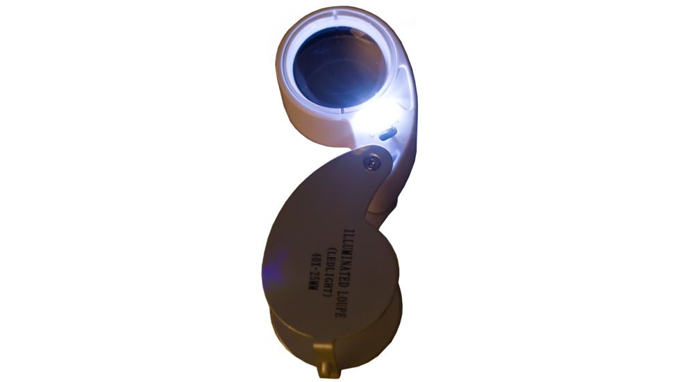 Levenhuk Zeno Gem M5 Magnifier, Silver/White, Small 70436