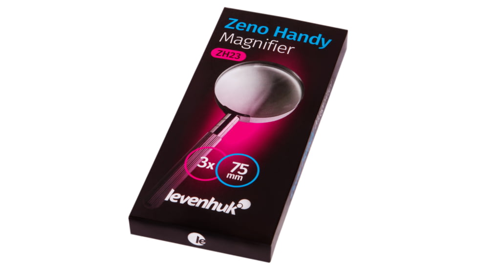 Levenhuk Zeno Handy ZH23 Magnifier, Silver, Small, 74055