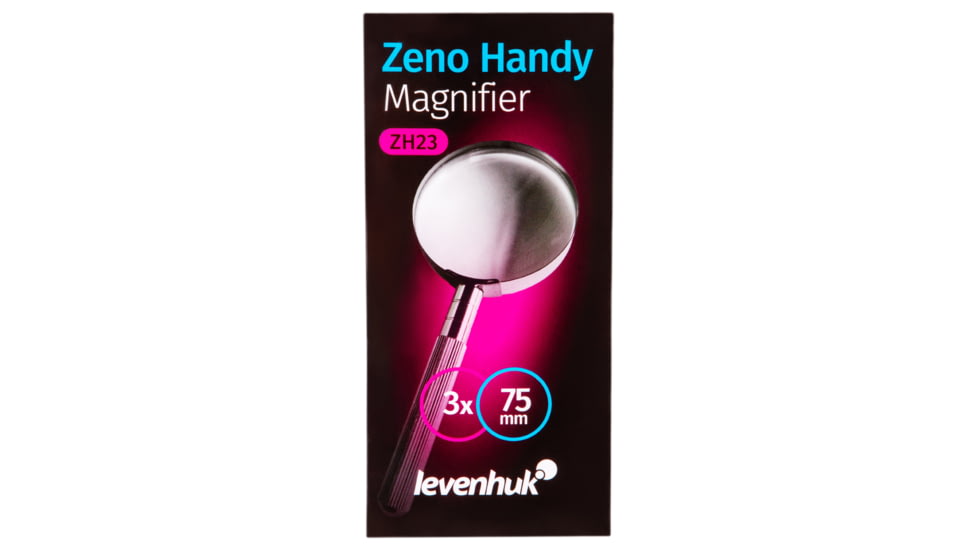 Levenhuk Zeno Handy ZH23 Magnifier, Silver, Small, 74055