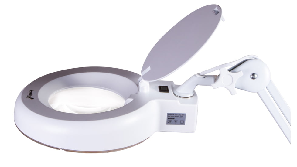 Levenhuk Zeno Lamp ZL11 LUM Magnifier, White, Small, 74083