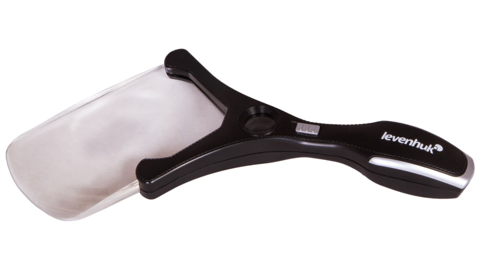 Levenhuk Zeno Read ZR20 Magnifier, Black, Small, 74102