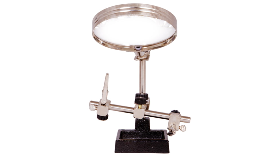 Levenhuk Zeno Refit ZF15 Magnifier, Black/Silver, Small, 74074