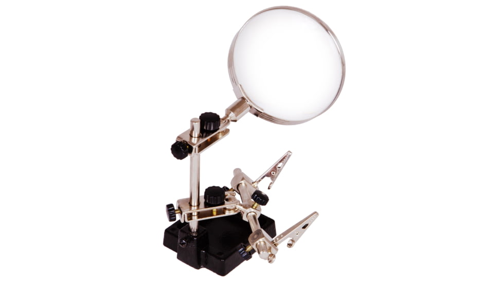Levenhuk Zeno Refit ZF15 Magnifier, Black/Silver, Small, 74074