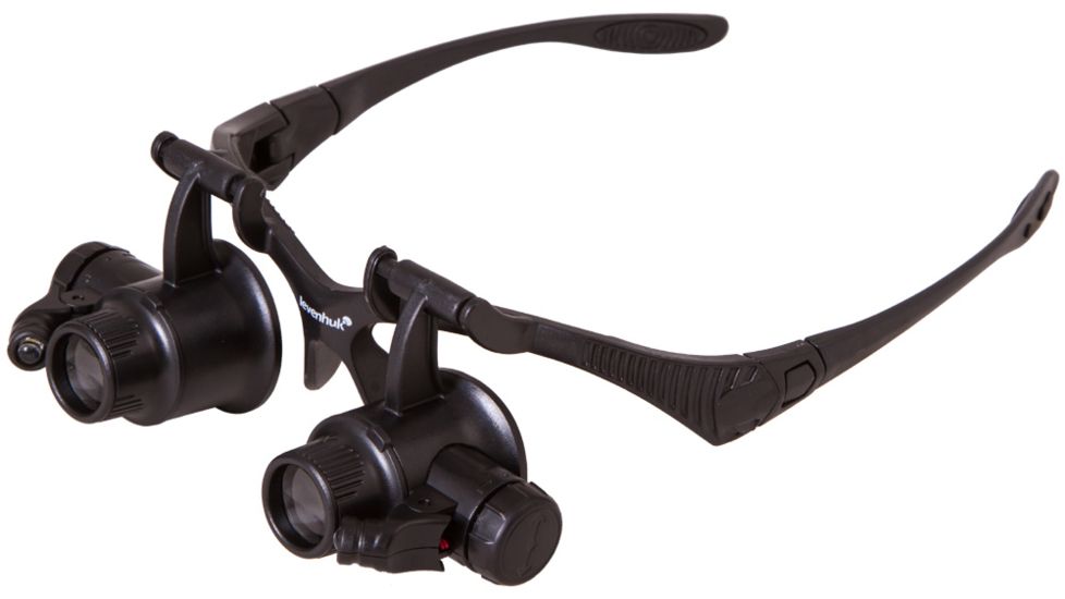 Levenhuk Zeno Vizor G4 Magnifying Glasses, Black, Medium 70432