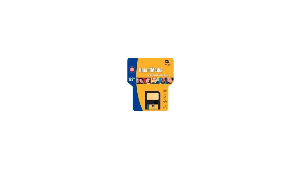 Lexar 128MB Smart Media Digital Film SM Memory Card - SM128231
