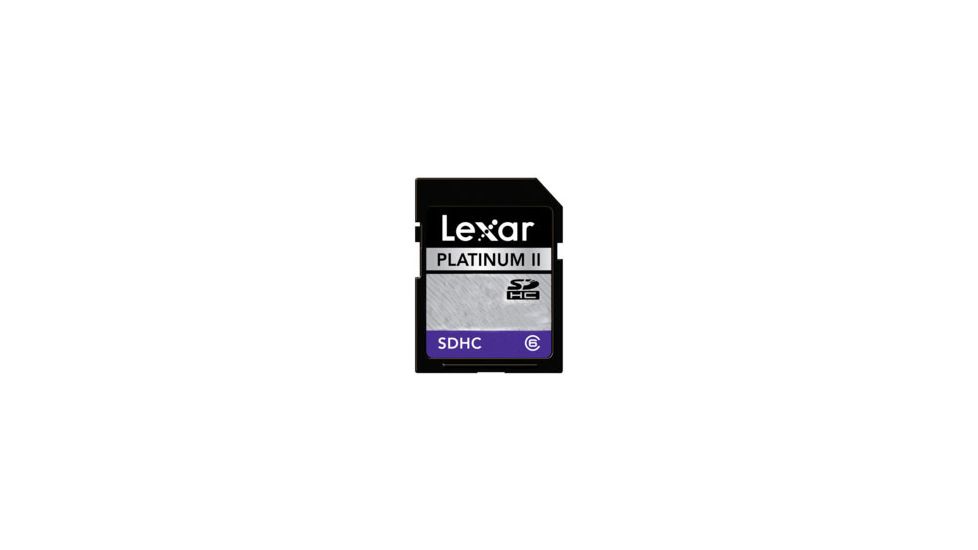 Lexar Media 16GB Platinum II Secure Digital Card - 60x LSD16GBSBNA060