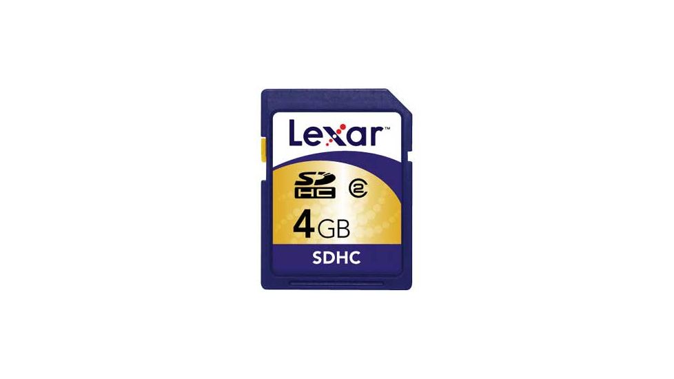 Lexar Media SDHC 4GB Secure Digital High Capacity Card