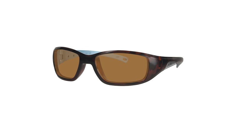Liberty Sport Suns GLIDEProtective Eyewear Tortoise Frame,Amber w bronze flash Lens, Women GLIDETORT5717130HCL