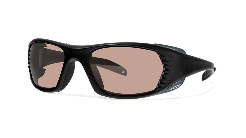 Liberty Sport Suns FREE SPIRIT XL Protective Eyewear Matte Black Frame,Rose Amber Lens, Unisex FREEXLMBLK5918125DSL