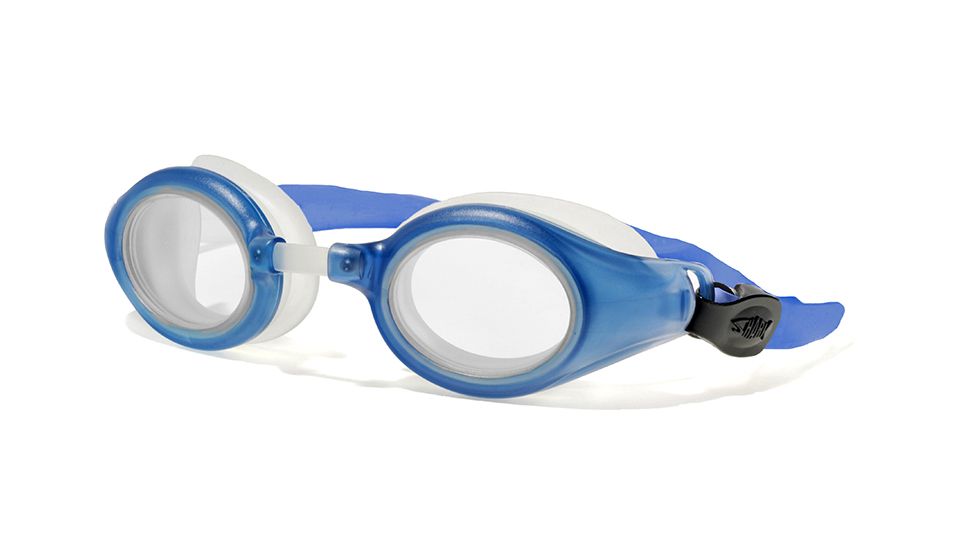 Liberty Sport Suns SHARK KIDSProtective Eyewear Blue Frame,Clear Lens, Unisex KSHARKBLUE406