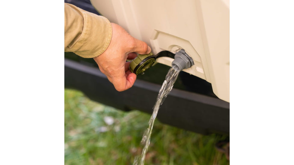 Lifetime Products 48 Quart High Performance Cooler, Pumice/Green, 91074