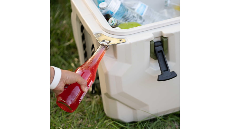 Lifetime Products 48 Quart High Performance Cooler, Pumice/Green, 91074