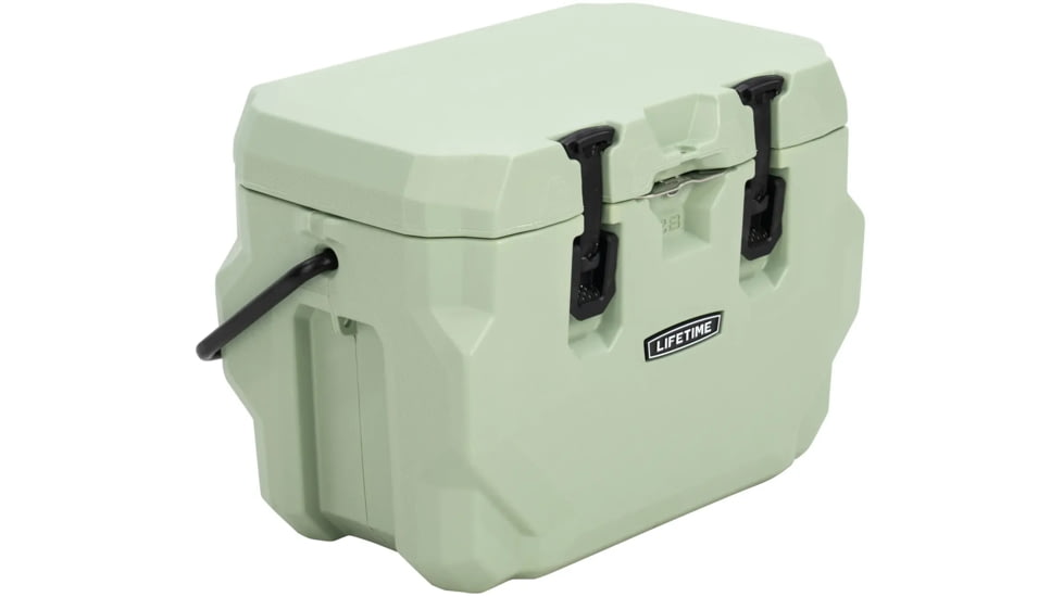 Lifetime Products Glacier, 28 Quart, Hard Cooler, Light Sage, Medium, 91416