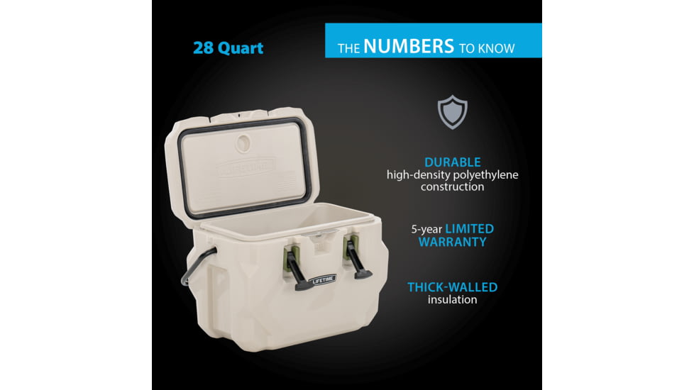 Lifetime Products 28 Quart Heavy-Duty Hard Cooler