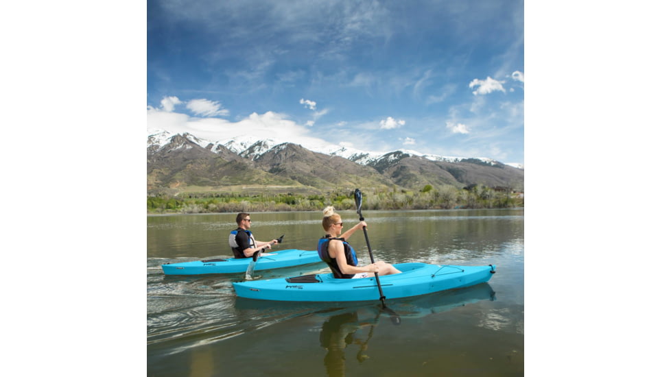 Lifetime Products Payette 98 Sit-In Kayak w/Paddle, Glacier Blue, 90692