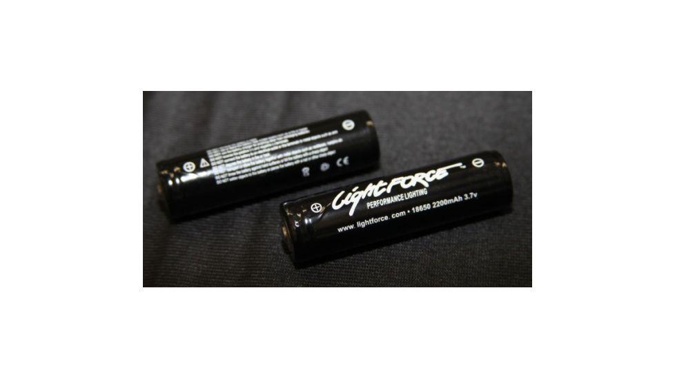 Lightforce Performance Lighting Battery 18650 Predx Twin Pack, BATTERY18650-GJQC