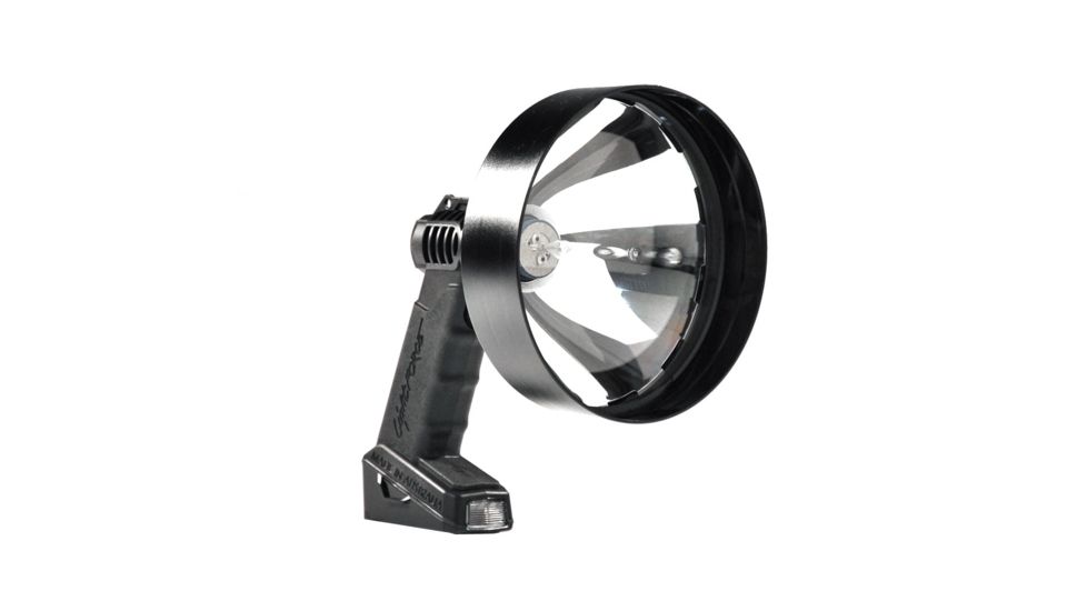 Lightforce Performance Lighting ENFORCER HALOGEN 170mm 100w Handheld Light, cig. plug connection, Black, EF170CC-GJQC