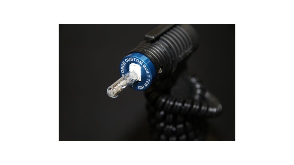 Lightforce Performance Lighting HID Hand Held 170mm Striker Spotlight, Coil Cord and Cig Plug, 12V 55W 5000 Lumens CBSLSHID55