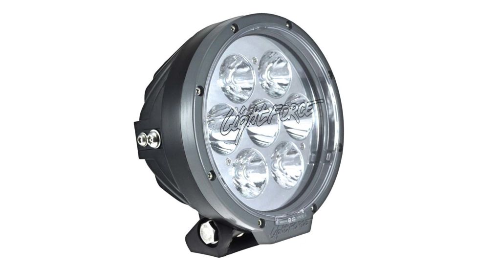 Lightforce Performance Lighting LED 180mm Round LED driving light 70W 5000K combo, Black CBLED180C