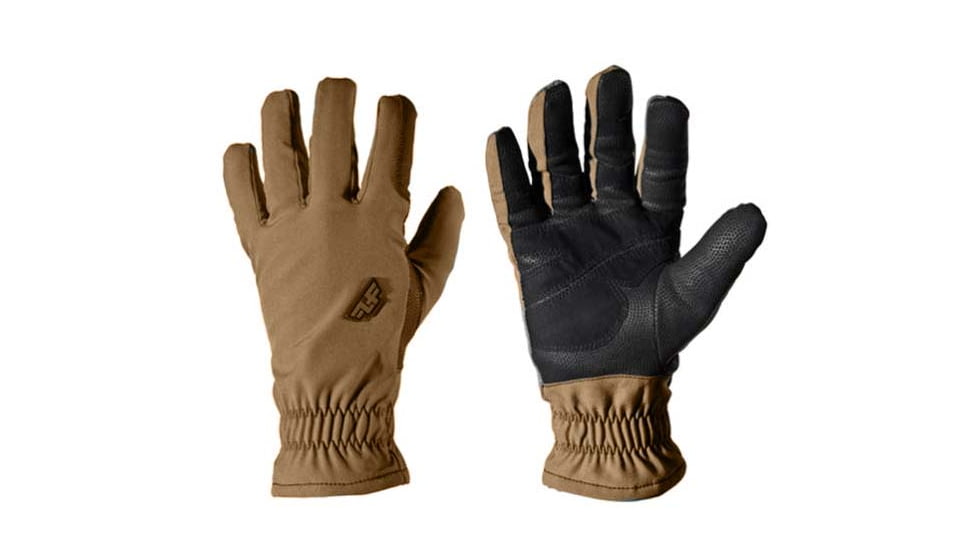 Line of Fire Double Down Unisex Glove, Coyote, Touch Screen, Medium TS-DBD-CYT-MD