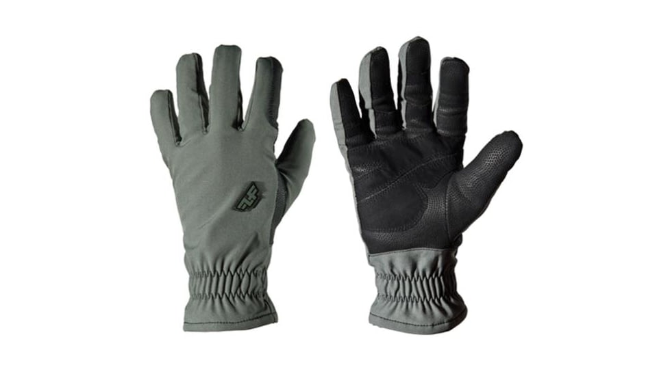Line of Fire Double Down Unisex Glove, Black, Touch Screen, Small TS-DBD-BLK-SM
