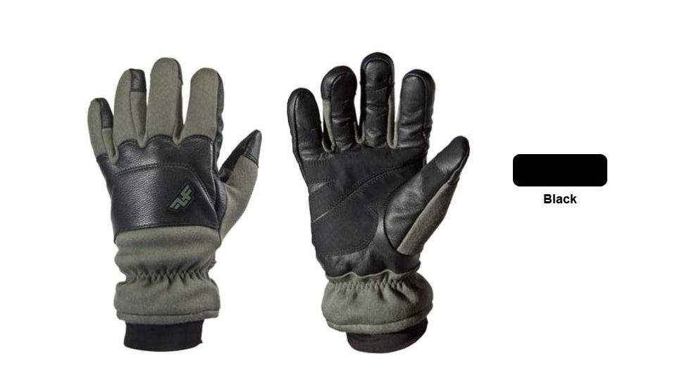 Line of Fire Fly By Unisex Glove, Coyote, Touch Screen, Medium TS-FLY-BLK-MD