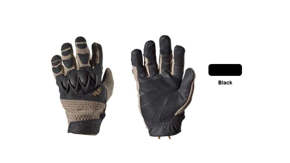Line of Fire Hammer Unisex Glove, Coyote, Touch Screen, Medium TS-HMR-BLK-MD