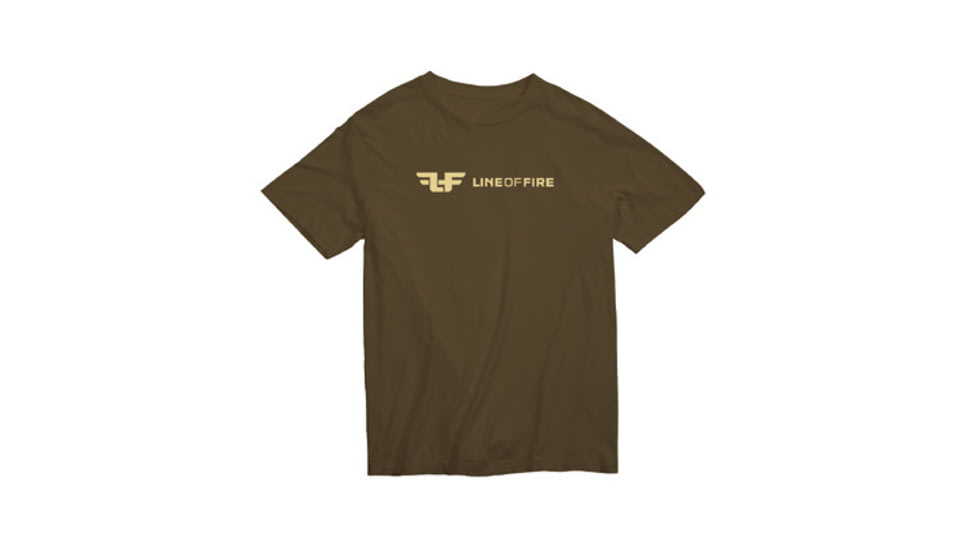 Line of Fire Legend T-Shirt, Chocolate, XXXL LOF-MNSST-LGND-CHOC-3XL