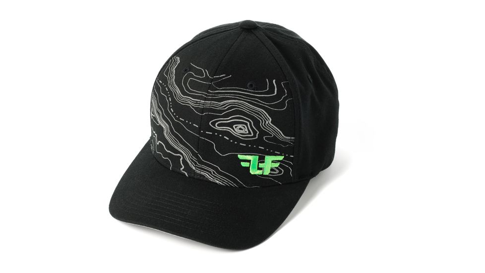 Line of Fire Topo Hat, Black, Small/Medium LOF-TOPO-BLK-SMMD-01