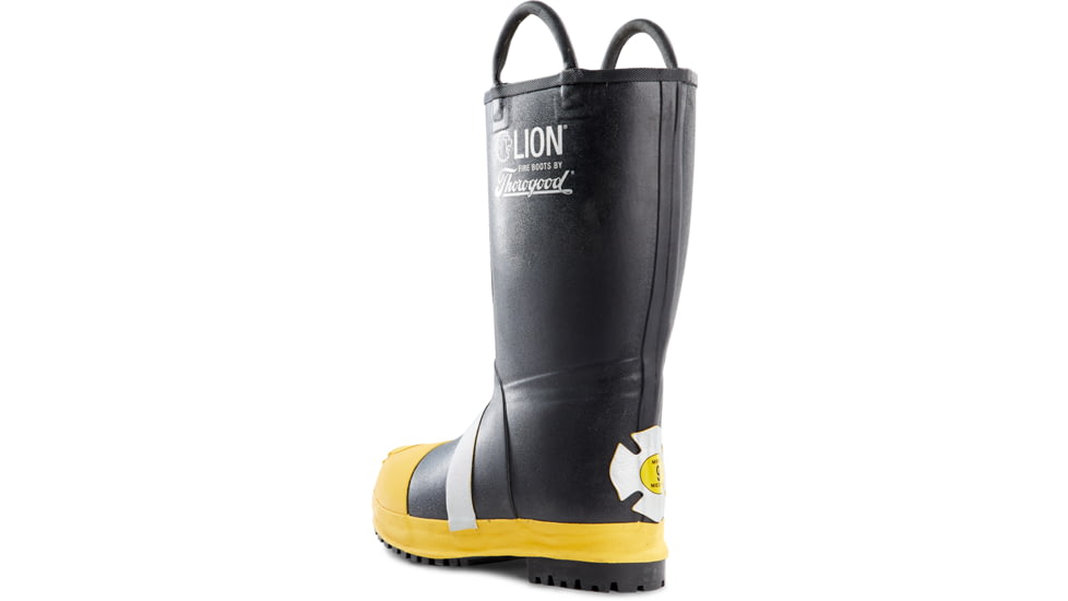LION by Thorogood Hellfire 14inch Kevlar Insulated Rubber Boot