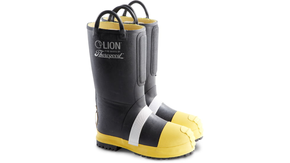 LION by Thorogood Hellfire 14inch Kevlar Insulated Rubber Boot