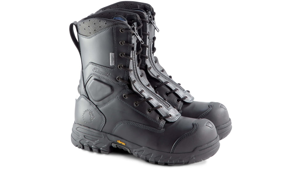 LION Station 1 9in Wildland/EMS Leather Mens Work Boots