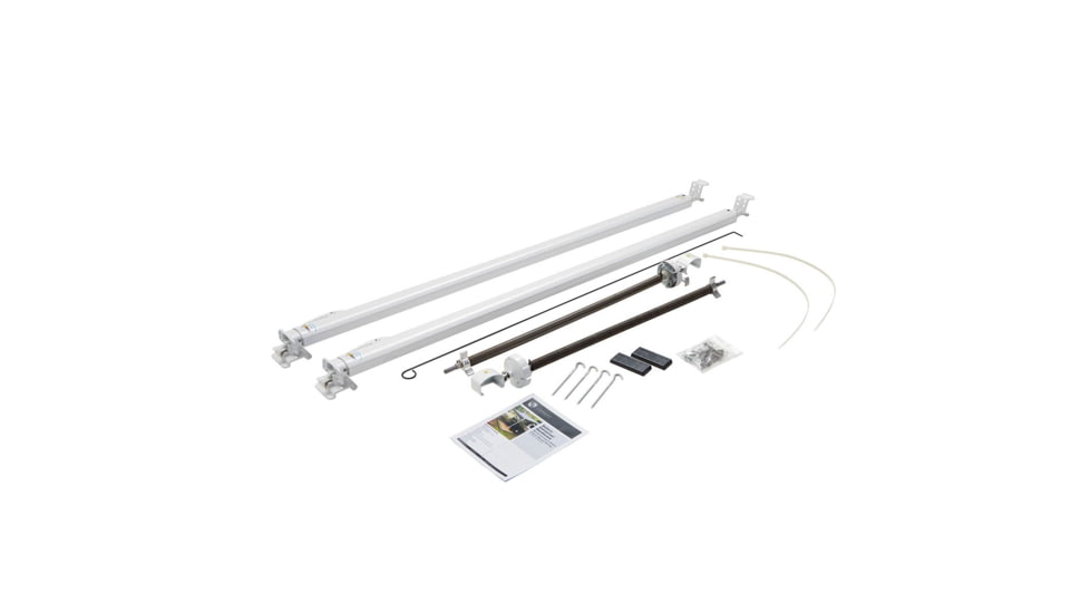 Lippert Classic Universal Awning Hardware Kit - 68 To 81in Standard, White, 68in to 81in Standard, 434718