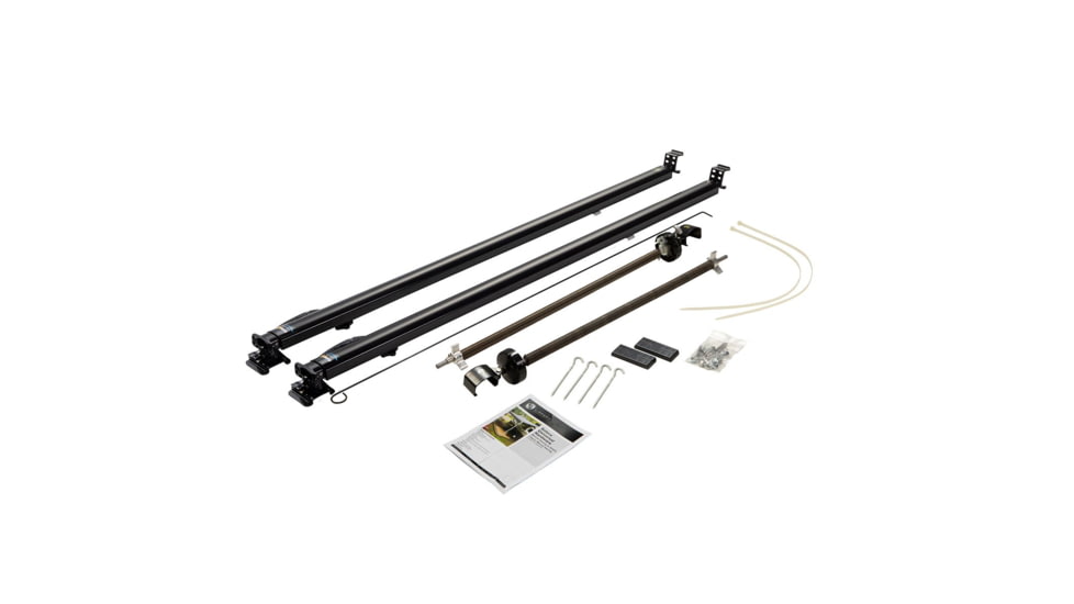 Lippert Classic Universal Awning Hardware Kit - 68 To 81in Standard, Black, 68in to 81in Standard, 434717