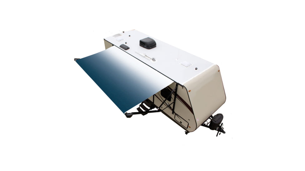 Lippert Solera Standard Power/Manual Roller Assembly Fade - 18, Blue, 18ft, V000286920