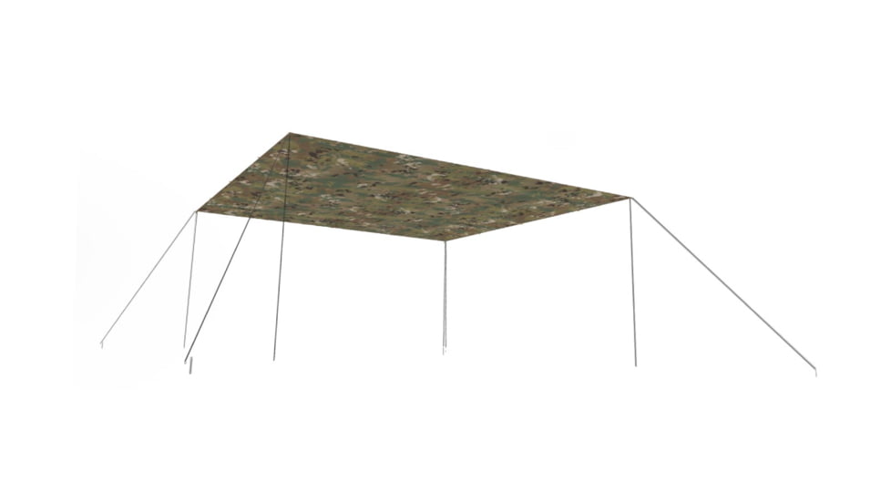 LiteFighter Commando Field Tarp Tents, OCP Camouflage, 120in x 120in, CD1100-OCP