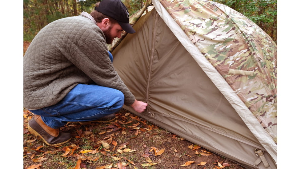 LiteFighter Gear Fido Ai Individual Shelter System, Multicam Camouflage, 84in x 32in x 36in, AI1100-MUL