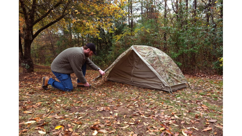 LiteFighter Gear Fido Ai Individual Shelter System, Multicam Camouflage, 84in x 32in x 36in, AI1100-MUL