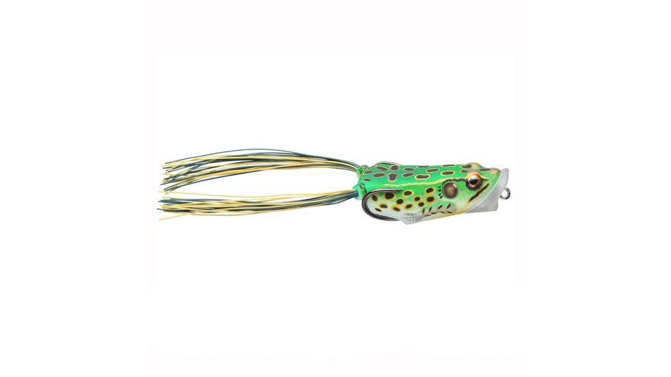 Live Target Frog 2 1/2 HB PF,SH,Flro Grn/Yel,5/0,1/2 FHP65T512