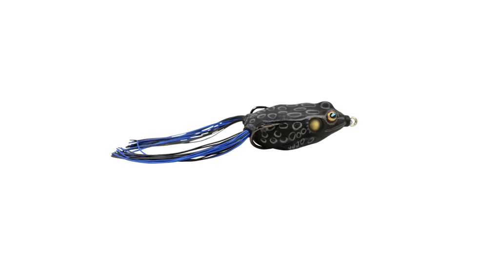 Live Target Frog,2 5/8,HB,floating,BLK/BLK,2/0 FGH65T517