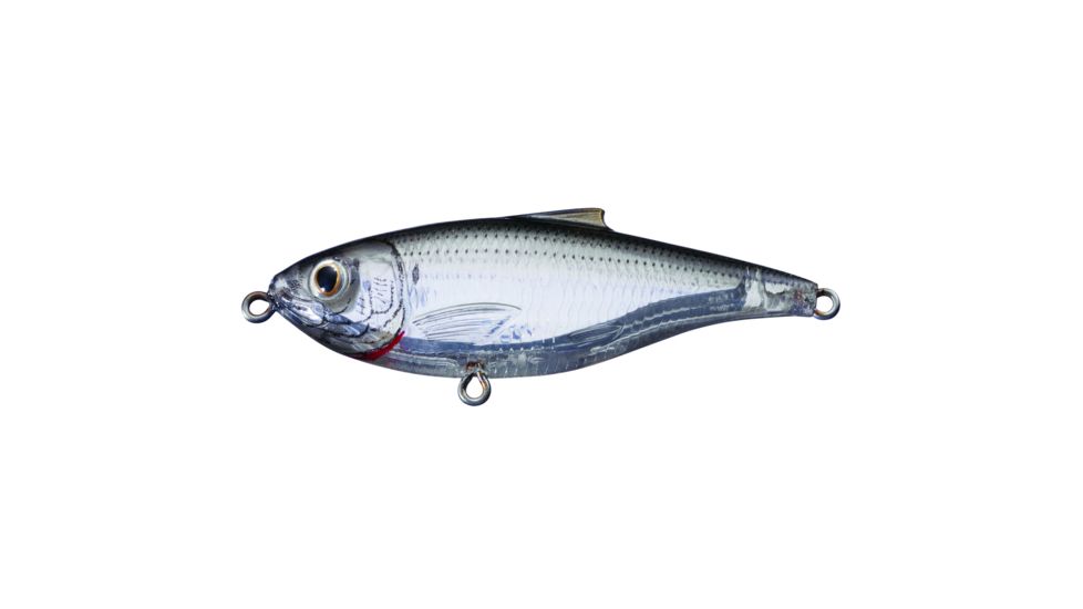 Live Target Scaled Sardine Twitchbait,ghost/natrl,#6 SST75S948